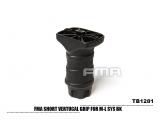 FMA Short Vertical Grip for M-L SYS BK TB1281-BK